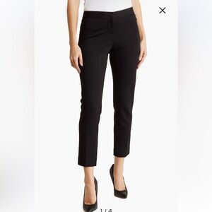 Amanda & Chelsea Black Cropped Slim Ankle Pants